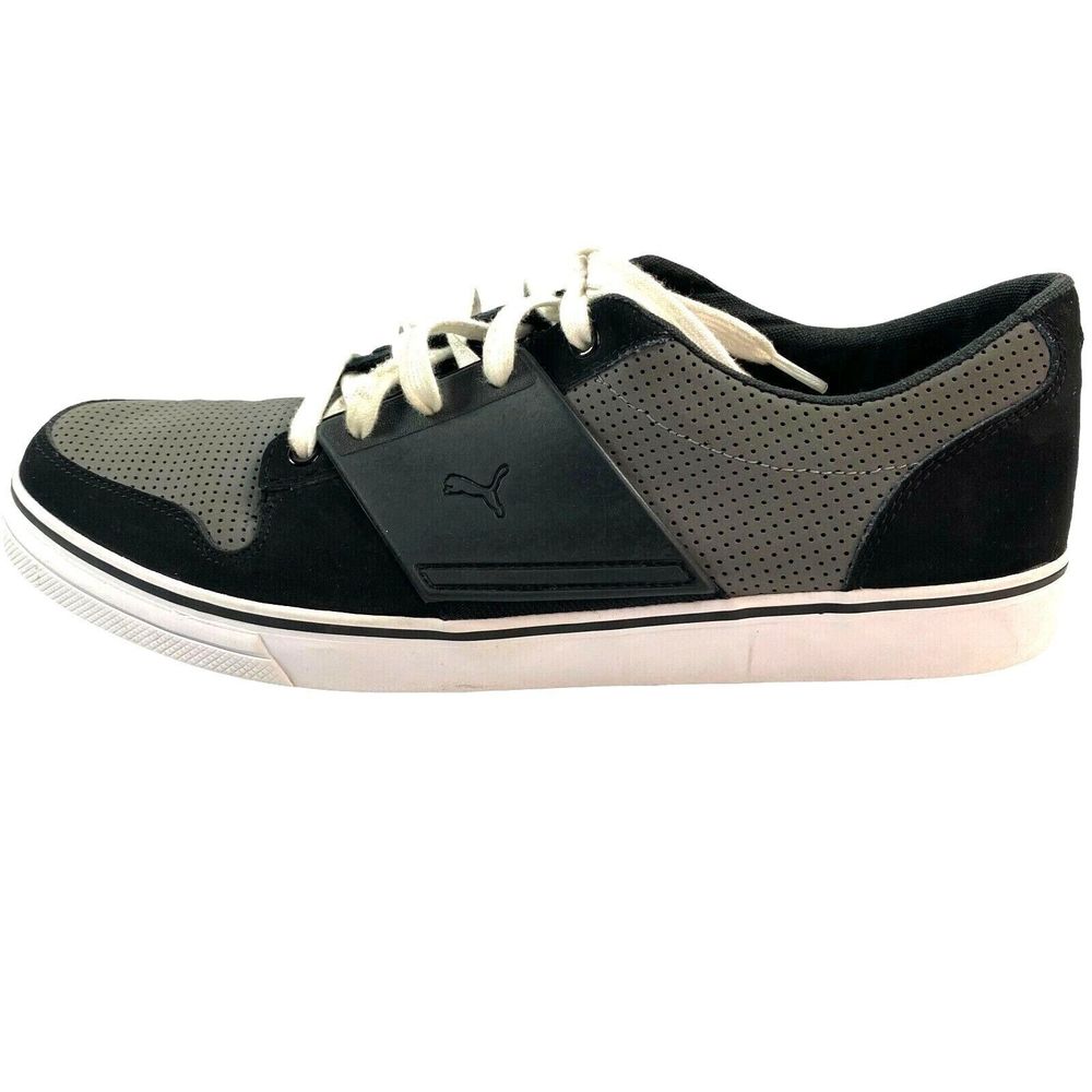 Puma Black and Gray Sneakers